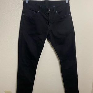 Black &Denim Pants